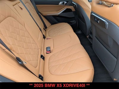 2025 BMW X5 xDrive40i