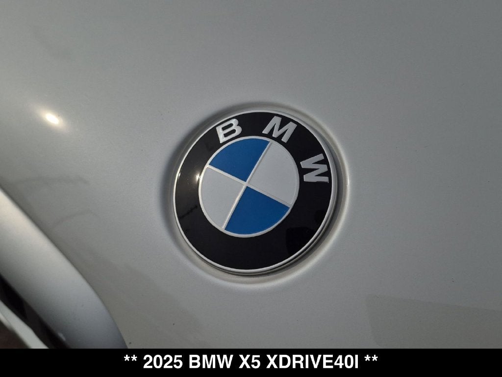 2025 BMW X5 xDrive40i