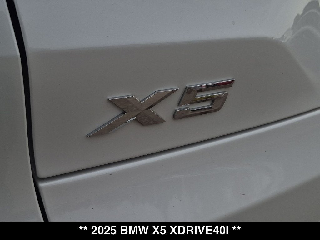 2025 BMW X5 xDrive40i