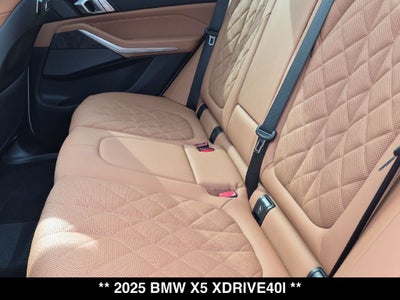 2025 BMW X5 xDrive40i