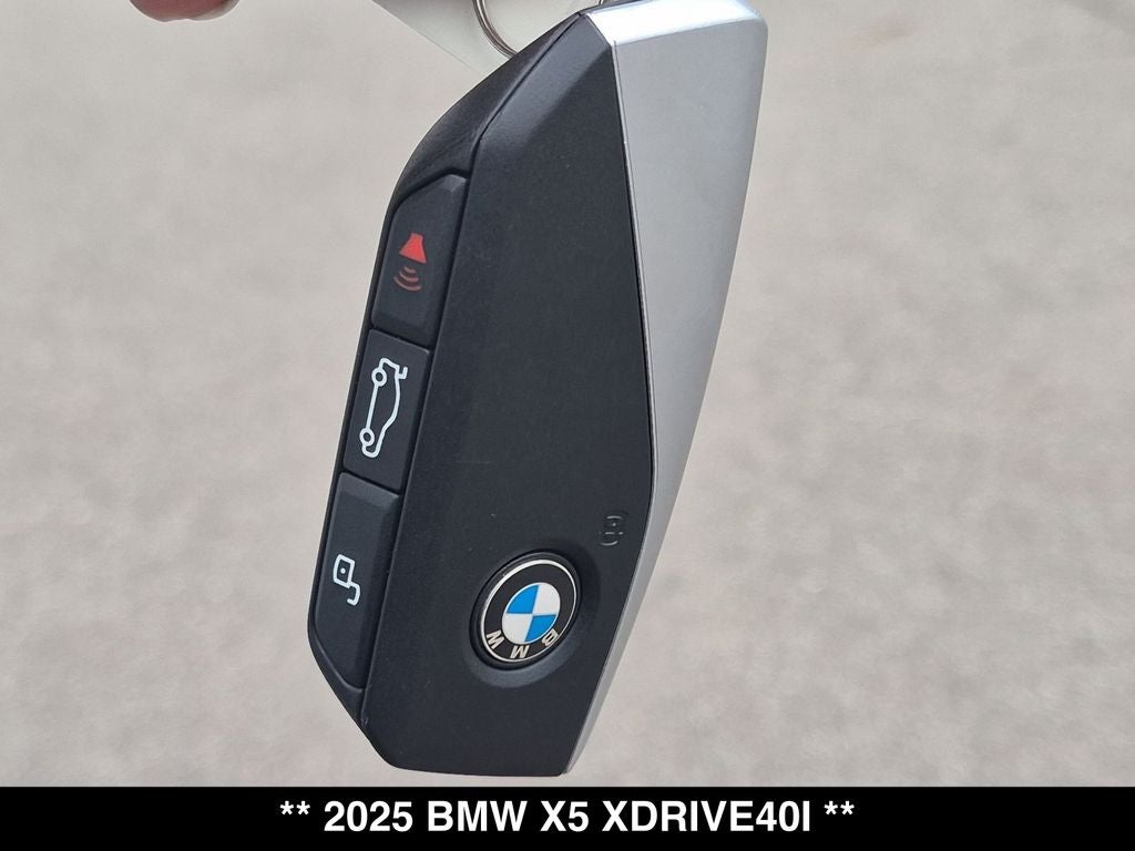 2025 BMW X5 xDrive40i