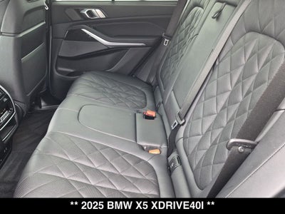 2025 BMW X5 xDrive40i