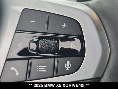 2025 BMW X5 xDrive40i
