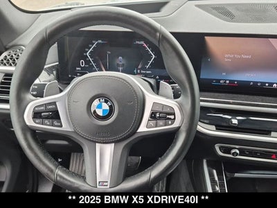 2025 BMW X5 xDrive40i