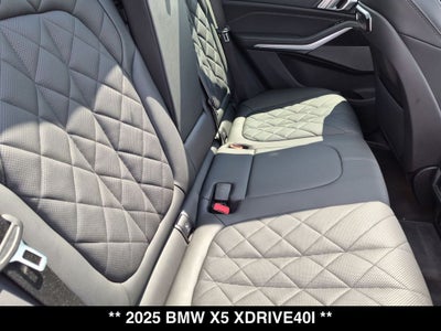 2025 BMW X5 xDrive40i