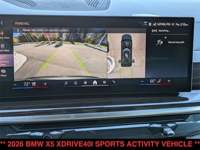 2026 BMW X5 xDrive40i
