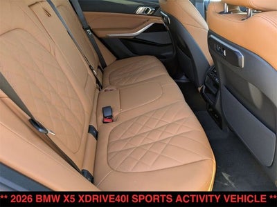 2026 BMW X5 xDrive40i