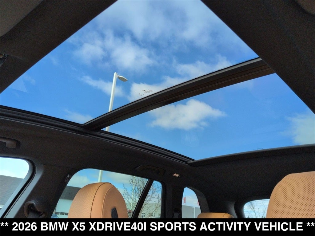 2026 BMW X5 xDrive40i