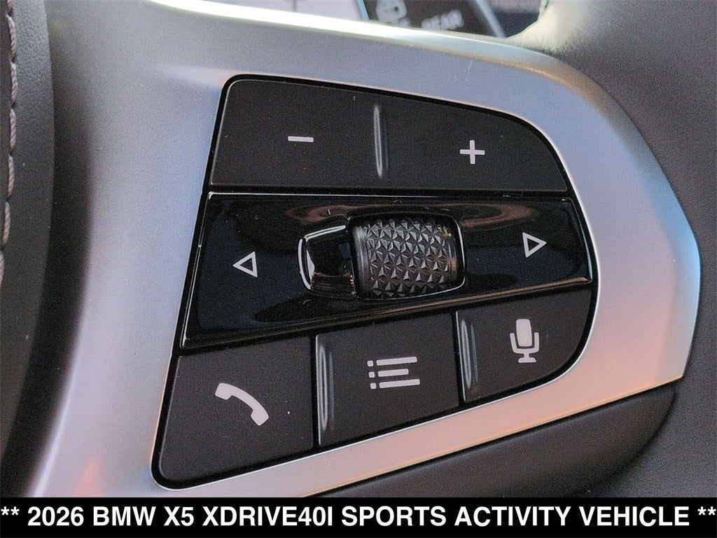 2026 BMW X5 xDrive40i
