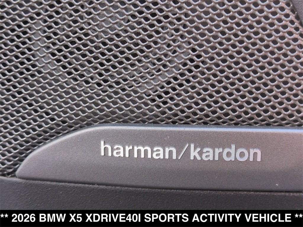 2026 BMW X5 xDrive40i