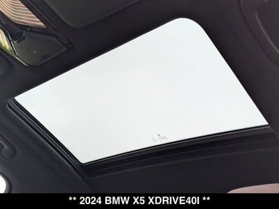 2024 BMW X5 xDrive40i