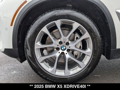 2025 BMW X5 xDrive40i