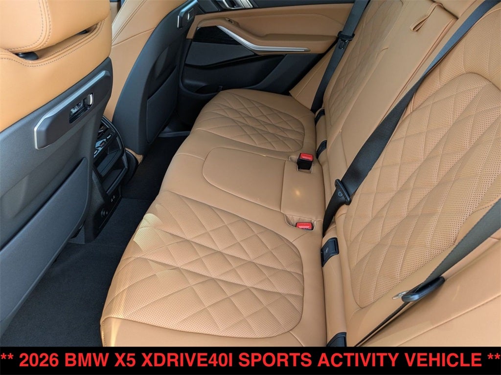 2026 BMW X5 xDrive40i