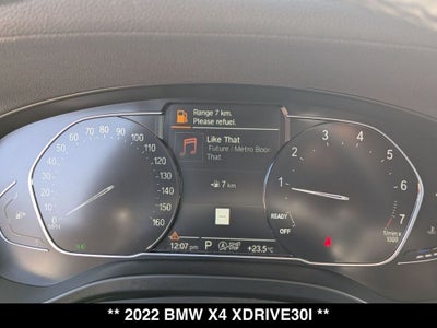 2022 BMW X4 xDrive30i M Sport