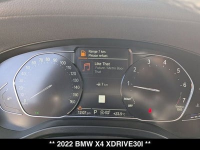 2022 BMW X4 xDrive30i M Sport