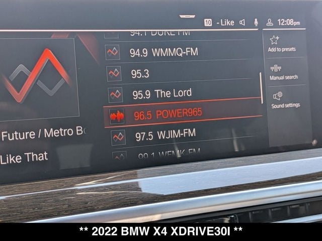 2022 BMW X4 xDrive30i M Sport