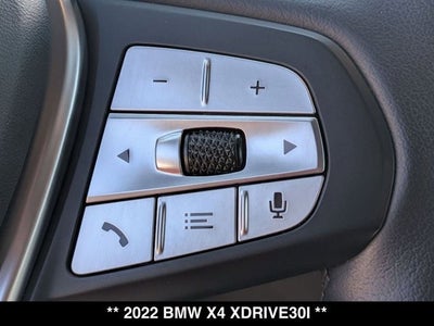 2022 BMW X4 xDrive30i M Sport