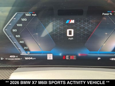 2026 BMW X7 M60i