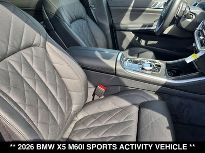 2026 BMW X5 M60i