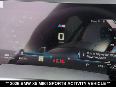 2026 BMW X5 M60i