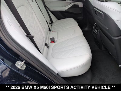 2026 BMW X5 M60i