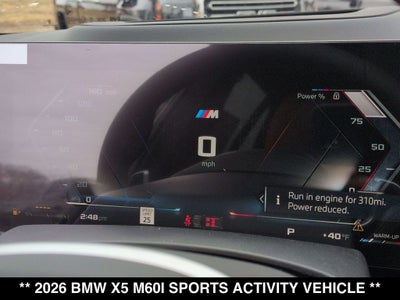 2026 BMW X5 M60i