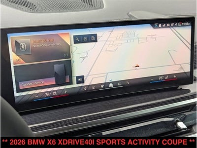 2026 BMW X6 xDrive40i