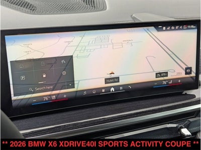 2026 BMW X6 xDrive40i