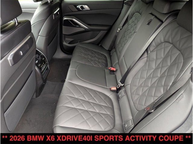 2026 BMW X6 xDrive40i