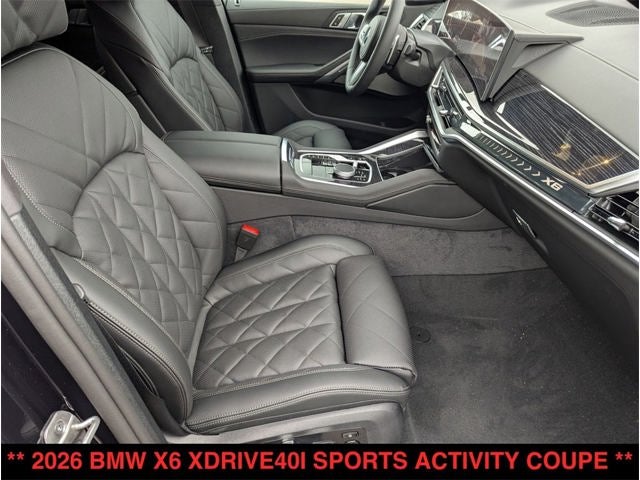 2026 BMW X6 xDrive40i