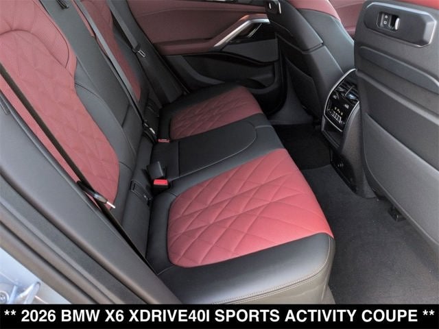 2026 BMW X6 xDrive40i