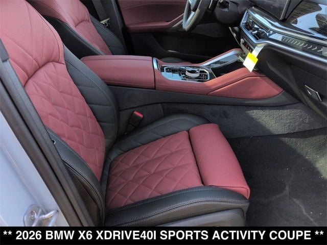 2026 BMW X6 xDrive40i