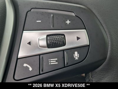 2026 BMW X5 xDrive50e