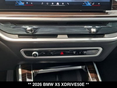 2026 BMW X5 xDrive50e
