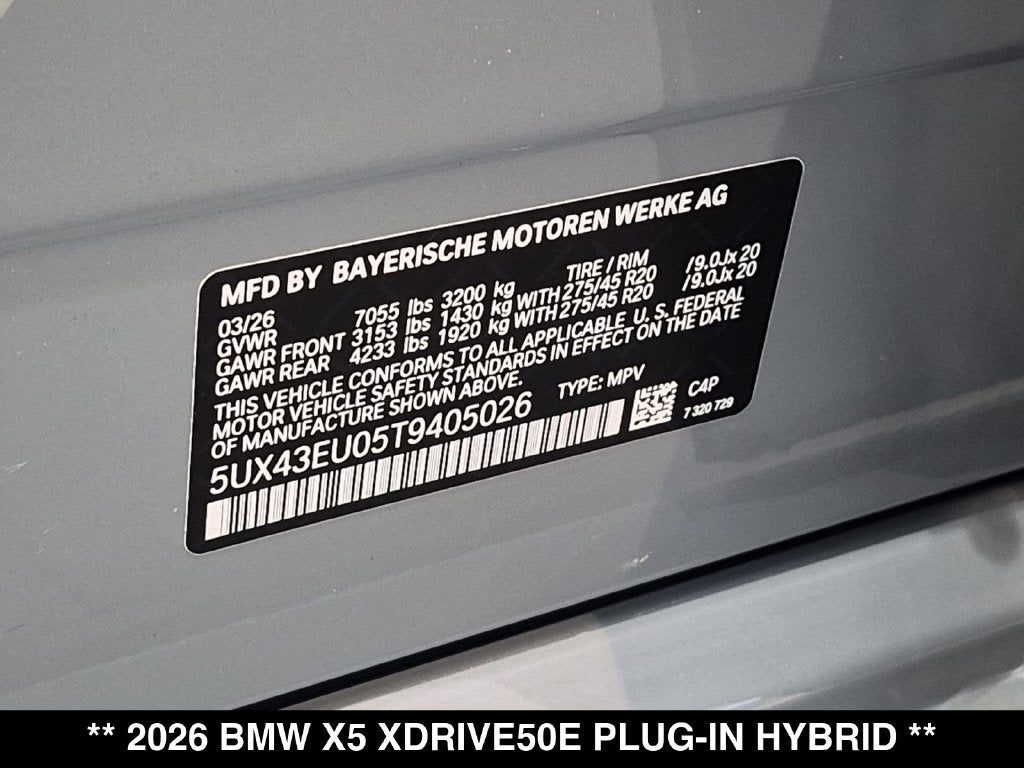 2026 BMW X5 50e - Photo 16