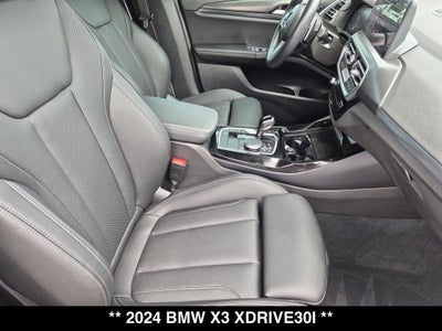 2024 BMW X3 xDrive30i M Sport