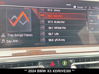 2024 BMW X3 xDrive30i