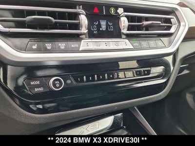 2024 BMW X3 xDrive30i