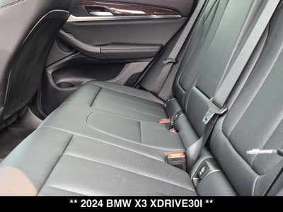 2024 BMW X3 xDrive30i