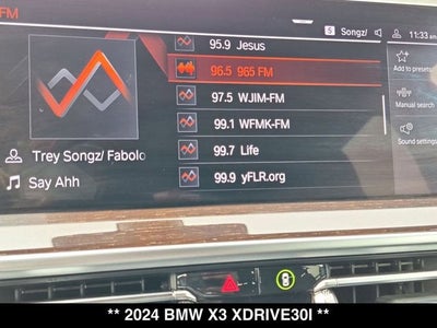 2024 BMW X3 xDrive30i