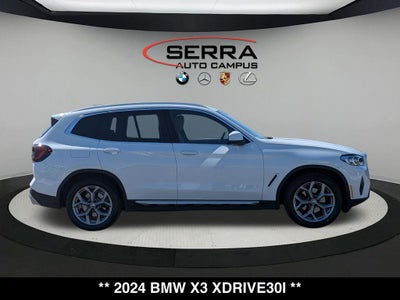 2024 BMW X3 xDrive30i