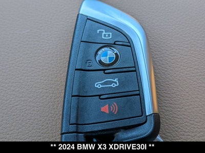 2024 BMW X3 xDrive30i
