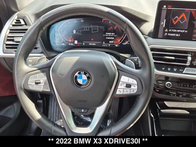 2022 BMW X3 xDrive30i