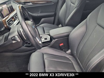 2022 BMW X3 xDrive30i