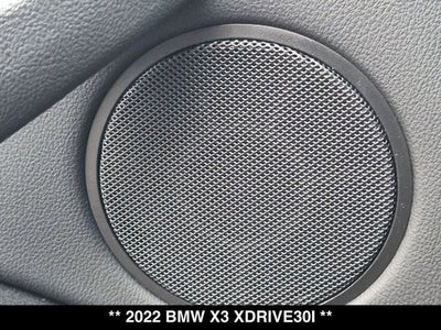 2022 BMW X3 xDrive30i