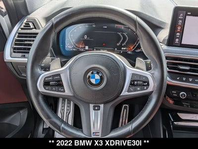 2022 BMW X3 xDrive30i M Sport