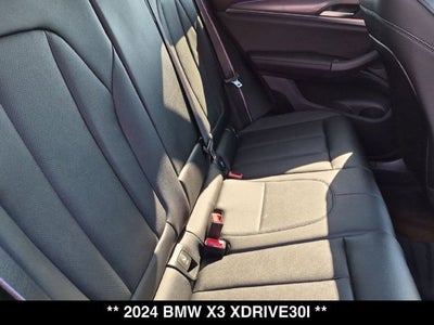 2024 BMW X3 xDrive30i M Sport
