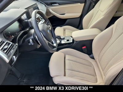 2024 BMW X3 xDrive30i