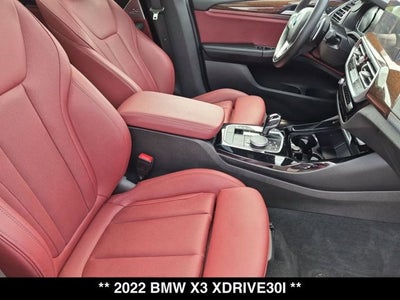 2022 BMW X3 xDrive30i