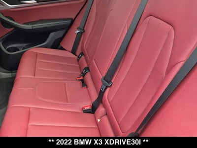 2022 BMW X3 xDrive30i